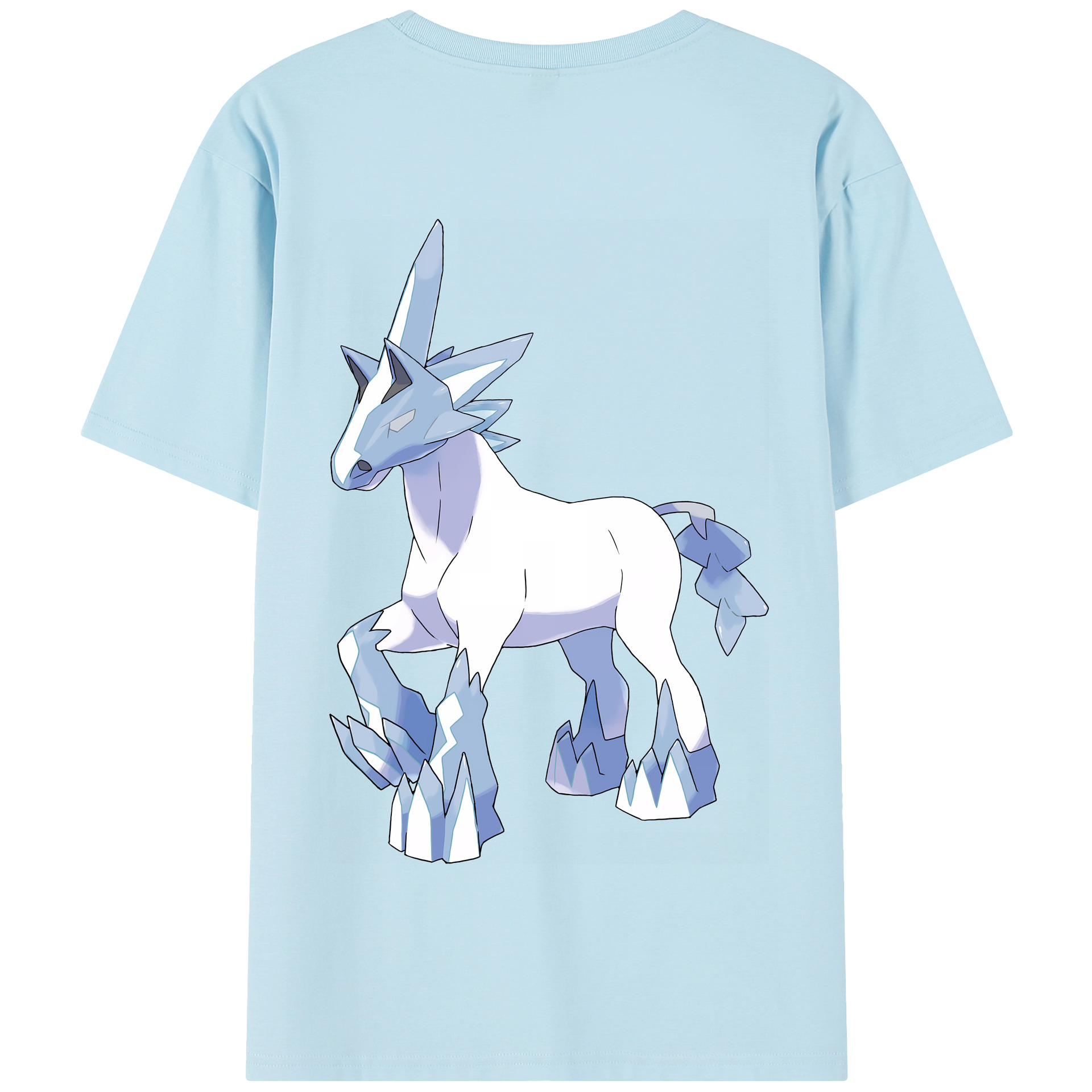 （画像用） ポケットモンスター Pokémon 綿100％半袖Tシャツ（背面プリント）